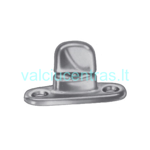 Chromuota tento tvirtinimo detalė  Chromuota tento tvirtinimo detalė